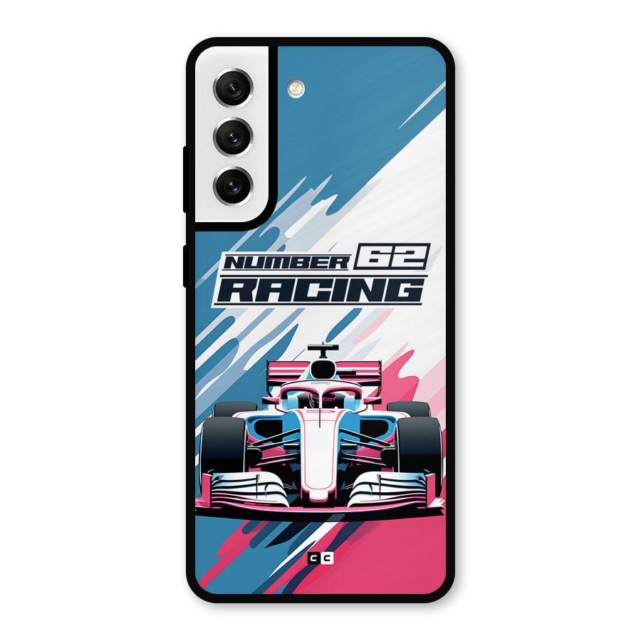 Motor Racing Metal Back Case for Galaxy S21 FE 5G