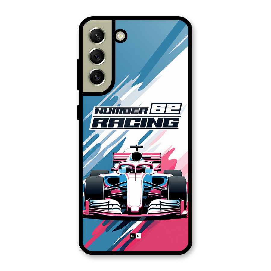 Motor Racing Metal Back Case for Galaxy S21 FE 5G (2023)