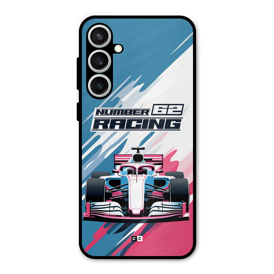 Motor Racing Metal Back Case for Galaxy S23 FE