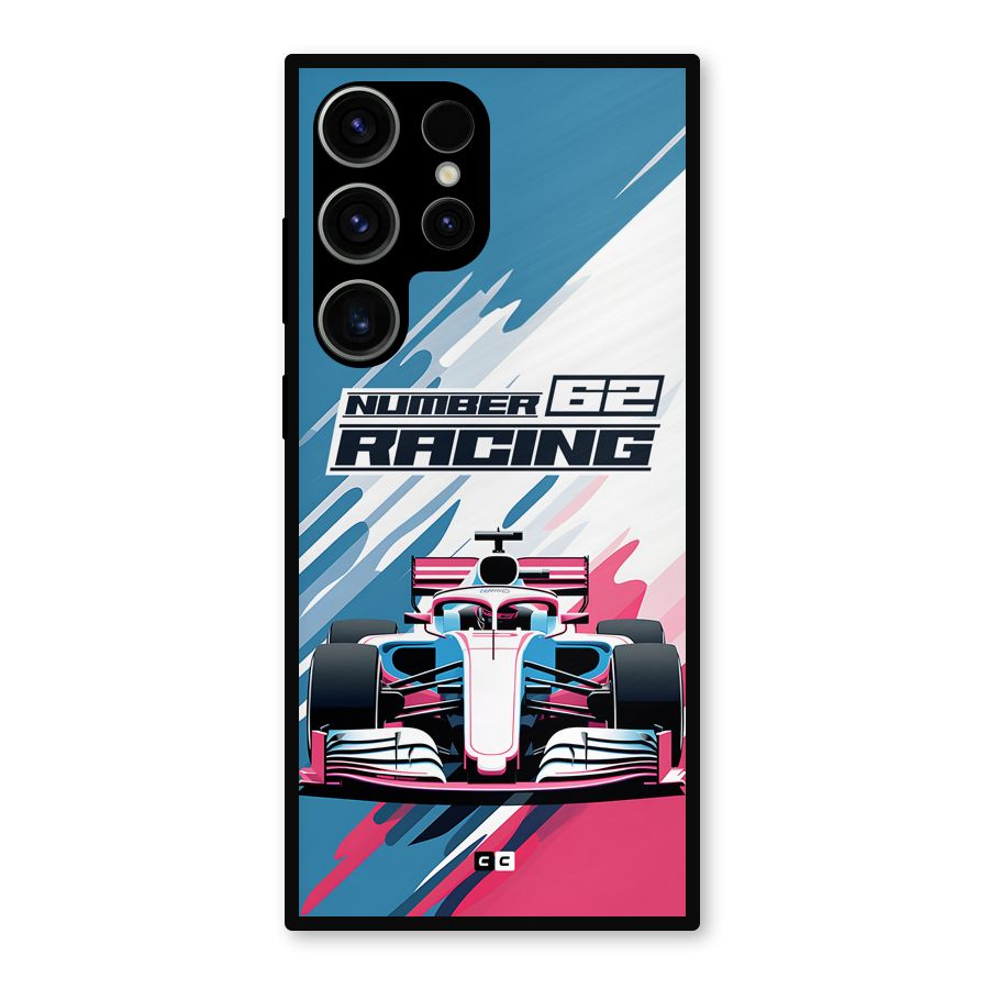 Motor Racing Metal Back Case for Galaxy S23 Ultra