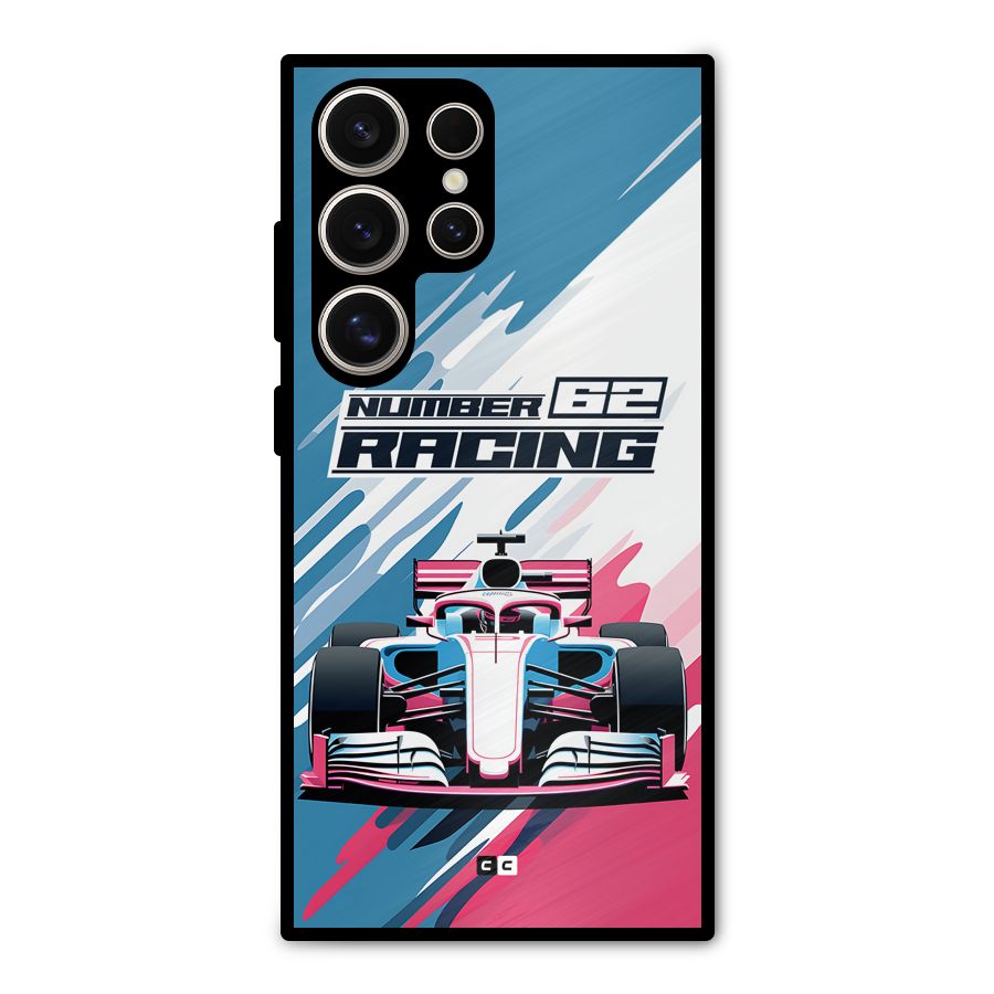 Motor Racing Metal Back Case for Galaxy S24 Ultra