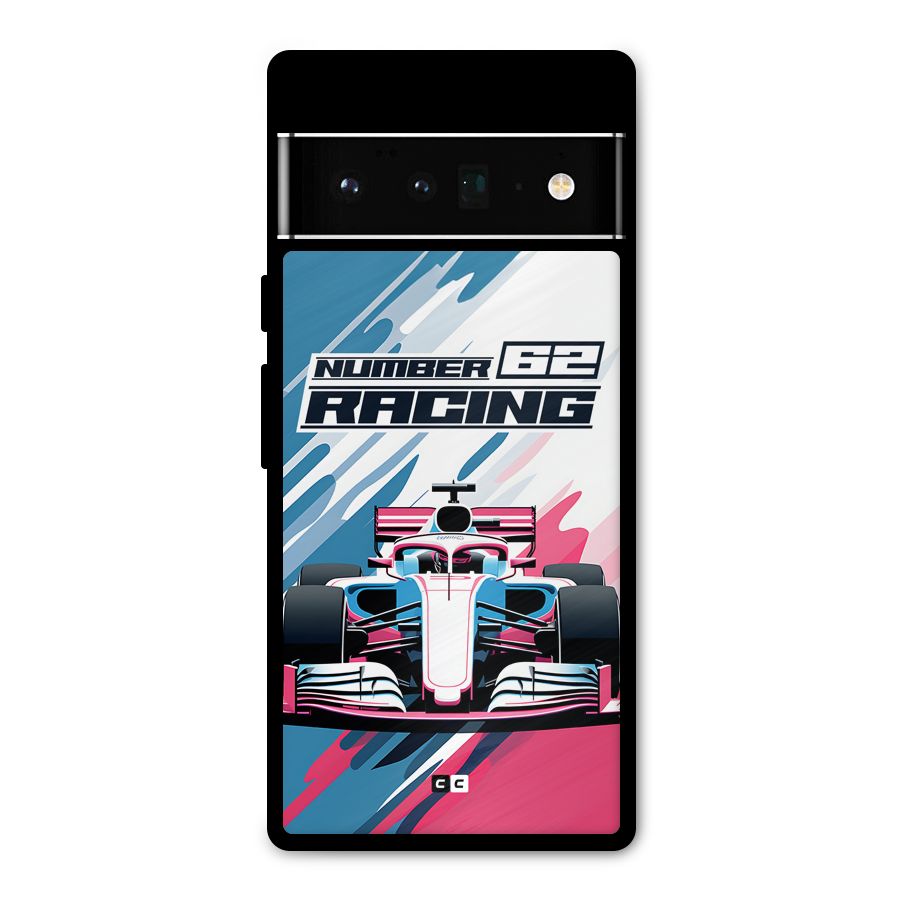 Motor Racing Metal Back Case for Google Pixel 6 Pro