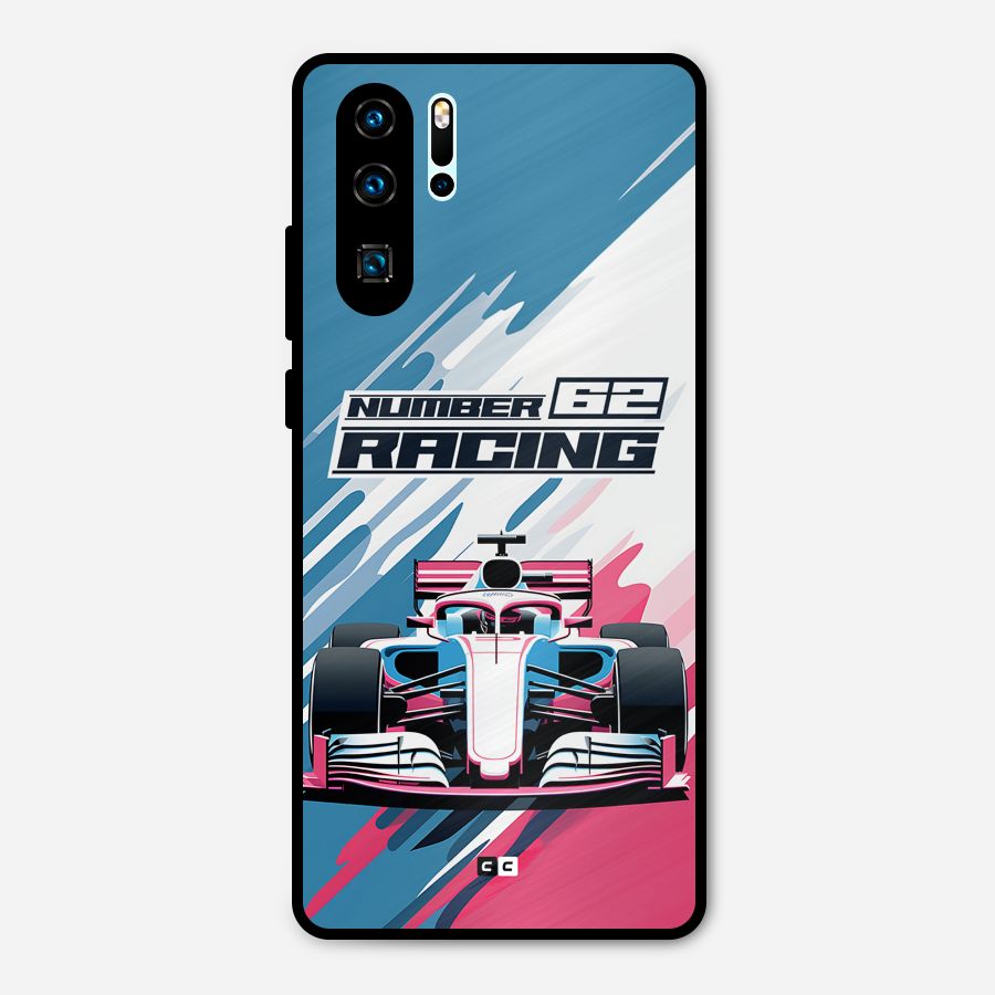 Motor Racing Metal Back Case for Huawei P30 Pro