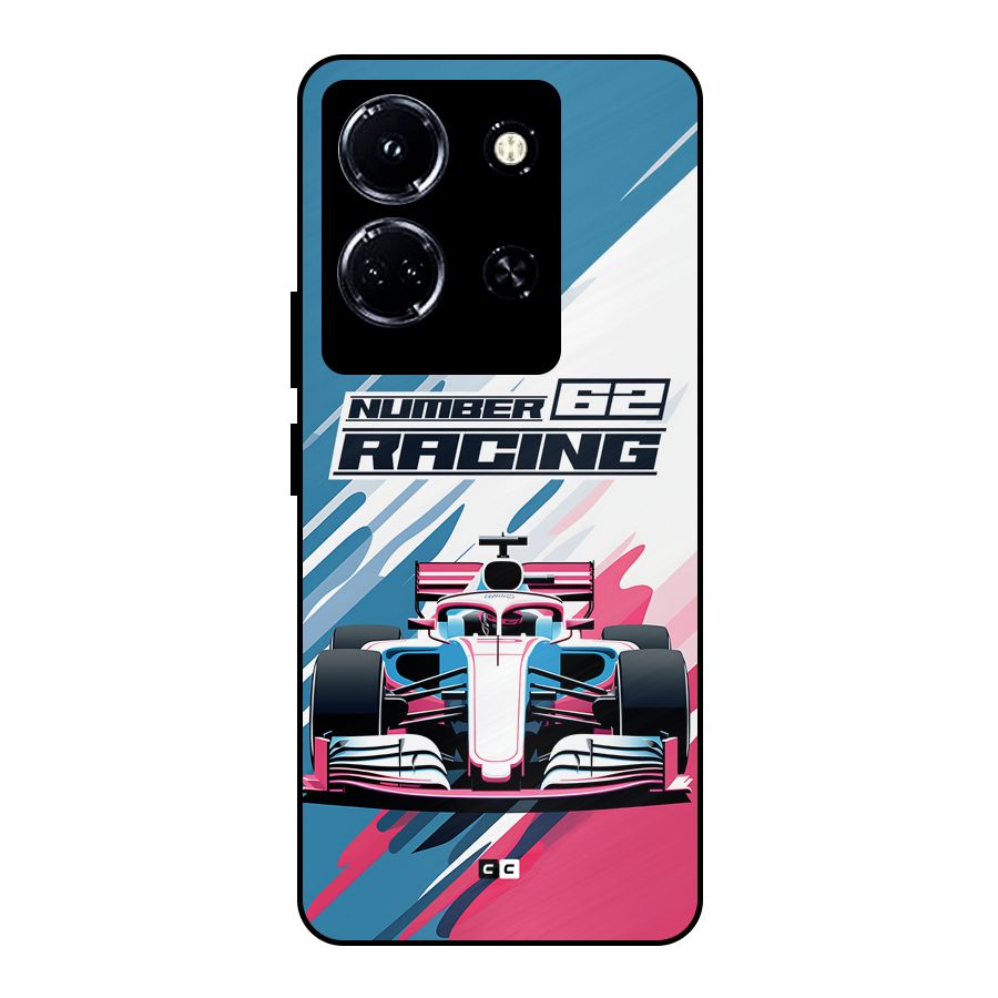 Motor Racing Metal Back Case for Infinix Note 30 5G