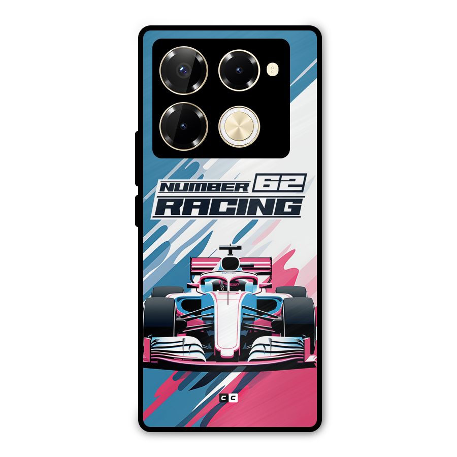 Motor Racing Metal Back Case for Infinix Note 40 Pro Plus