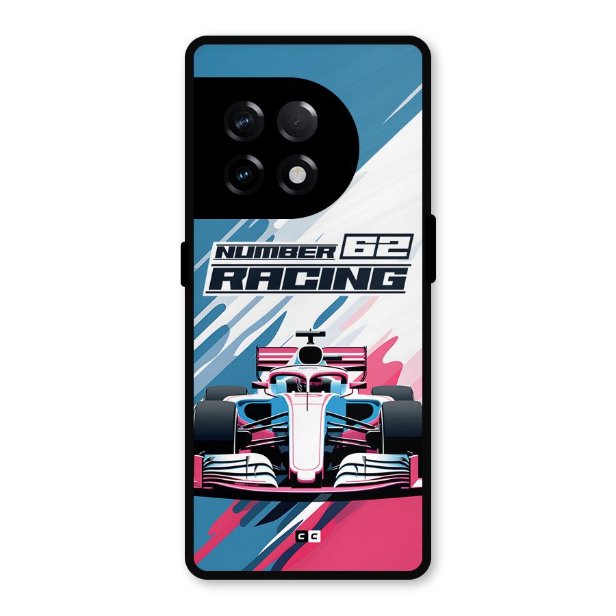 Motor Racing Metal Back Case for OnePlus 11R