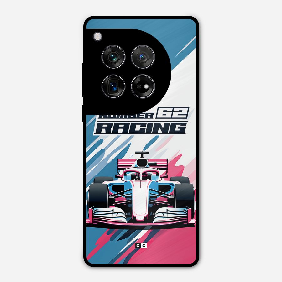Motor Racing Metal Back Case for OnePlus 12
