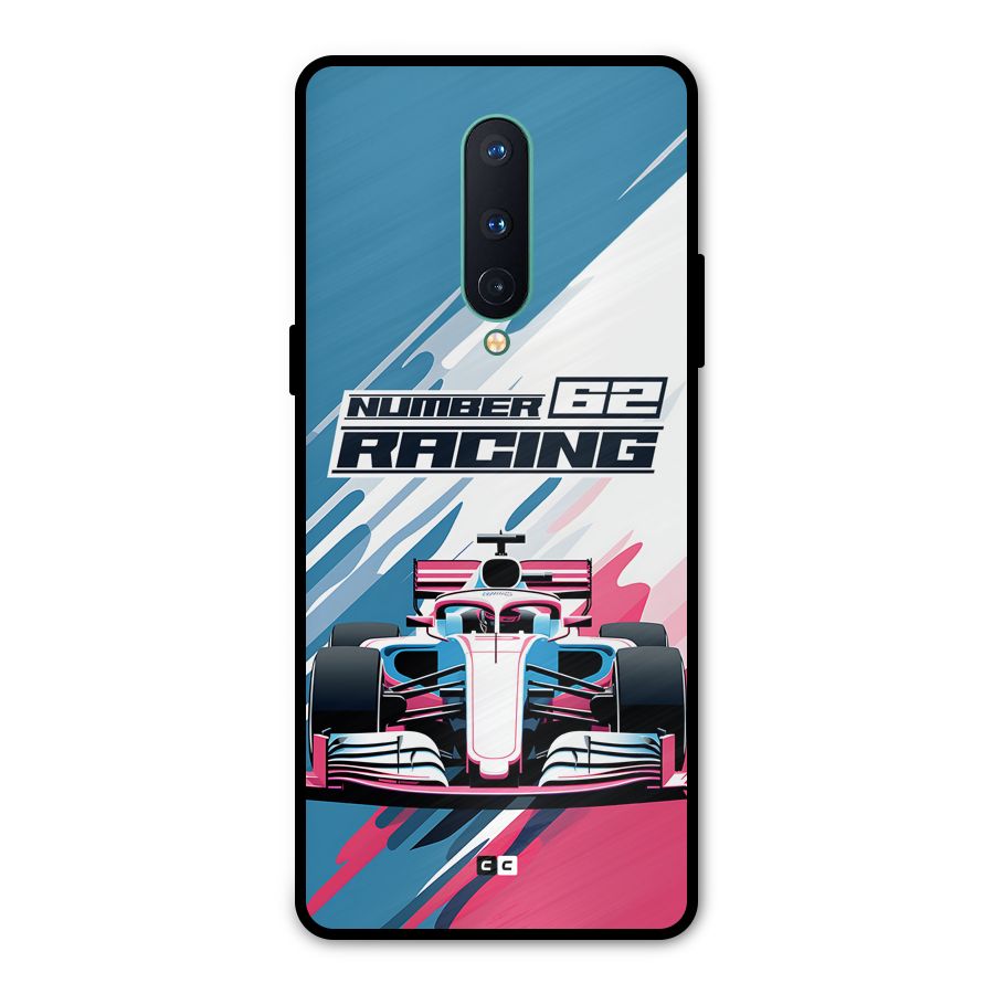 Motor Racing Metal Back Case for OnePlus 8