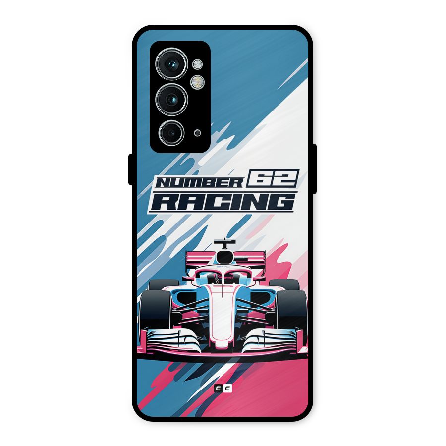 Motor Racing Metal Back Case for OnePlus 9RT 5G