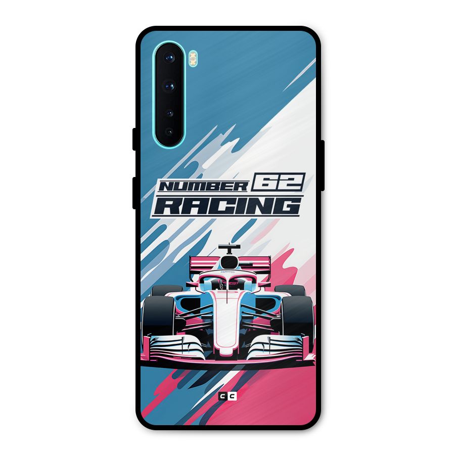 Motor Racing Metal Back Case for OnePlus Nord