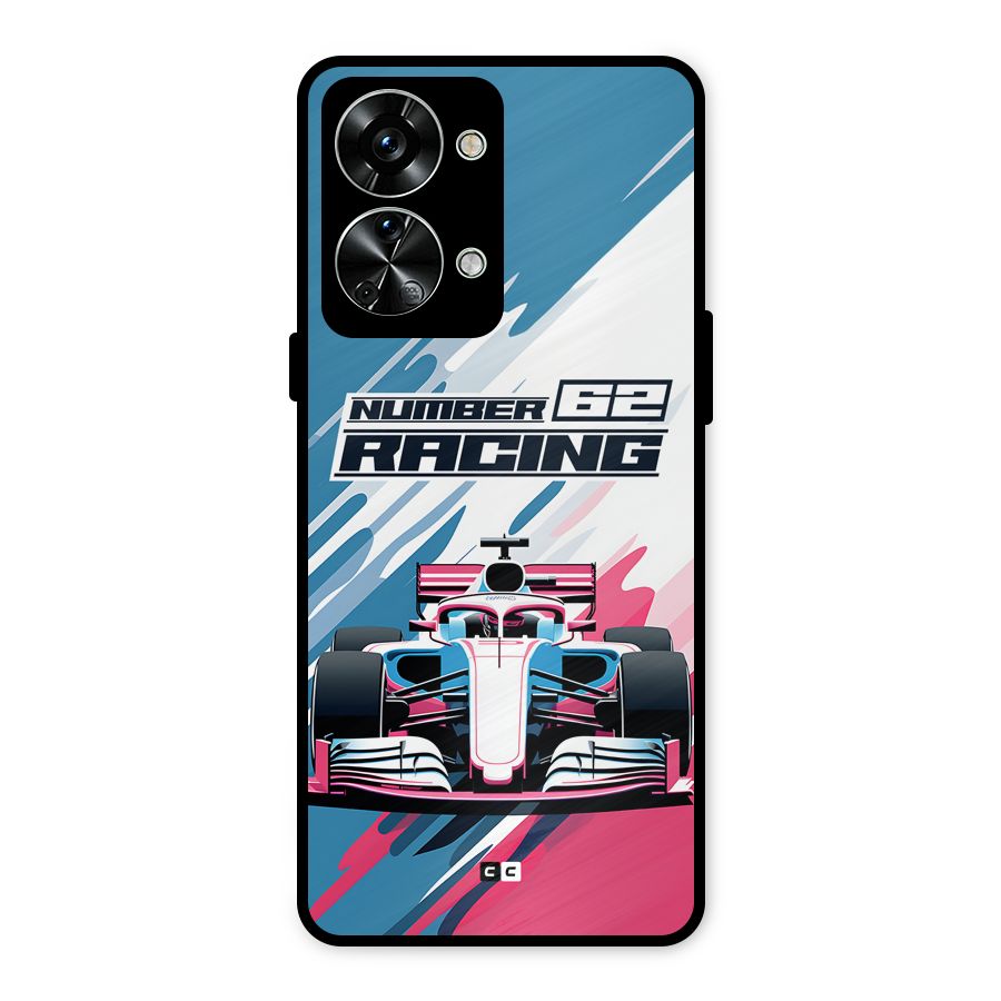 Motor Racing Metal Back Case for OnePlus Nord 2T