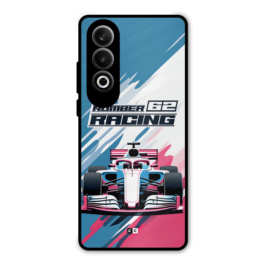 Motor Racing Metal Back Case for OnePlus Nord CE4
