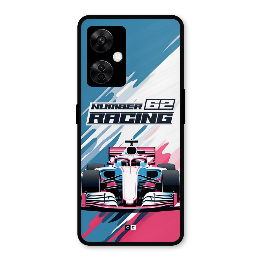 Motor Racing Metal Back Case for OnePlus Nord CE 3 Lite