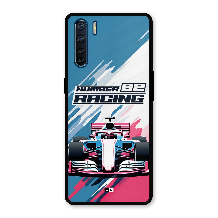 Motor Racing Metal Back Case for Oppo F15