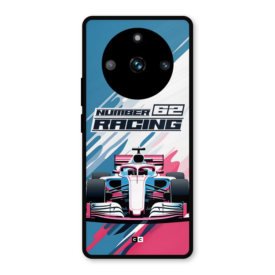 Motor Racing Metal Back Case for Realme 11 Pro Plus