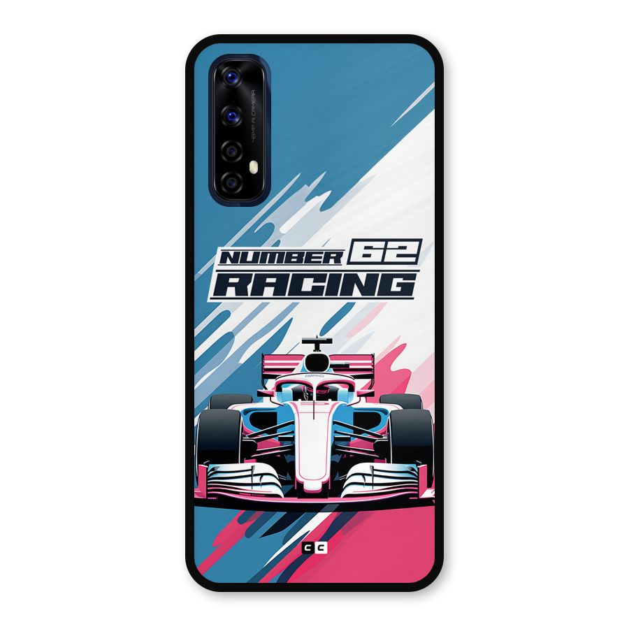 Motor Racing Metal Back Case for Realme 7