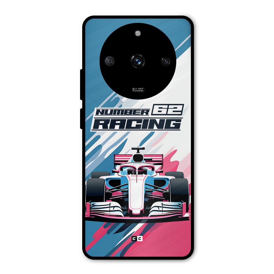 Motor Racing Metal Back Case for Realme Narzo 60 5G