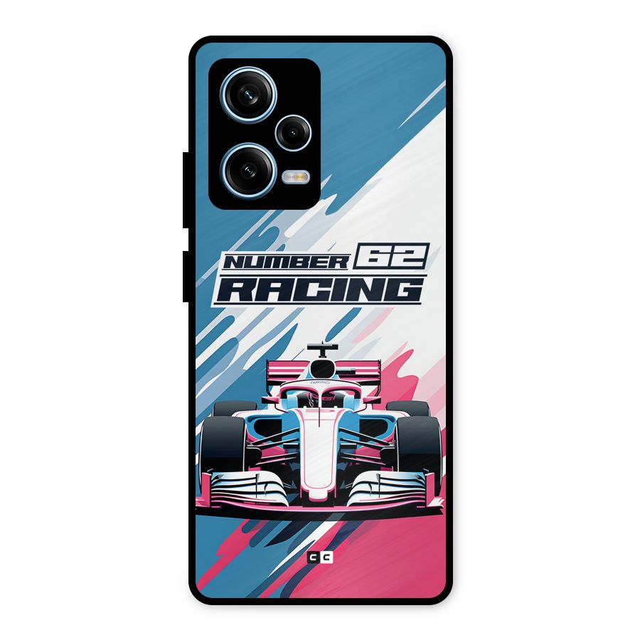 Motor Racing Metal Back Case for Redmi Note 12 Pro