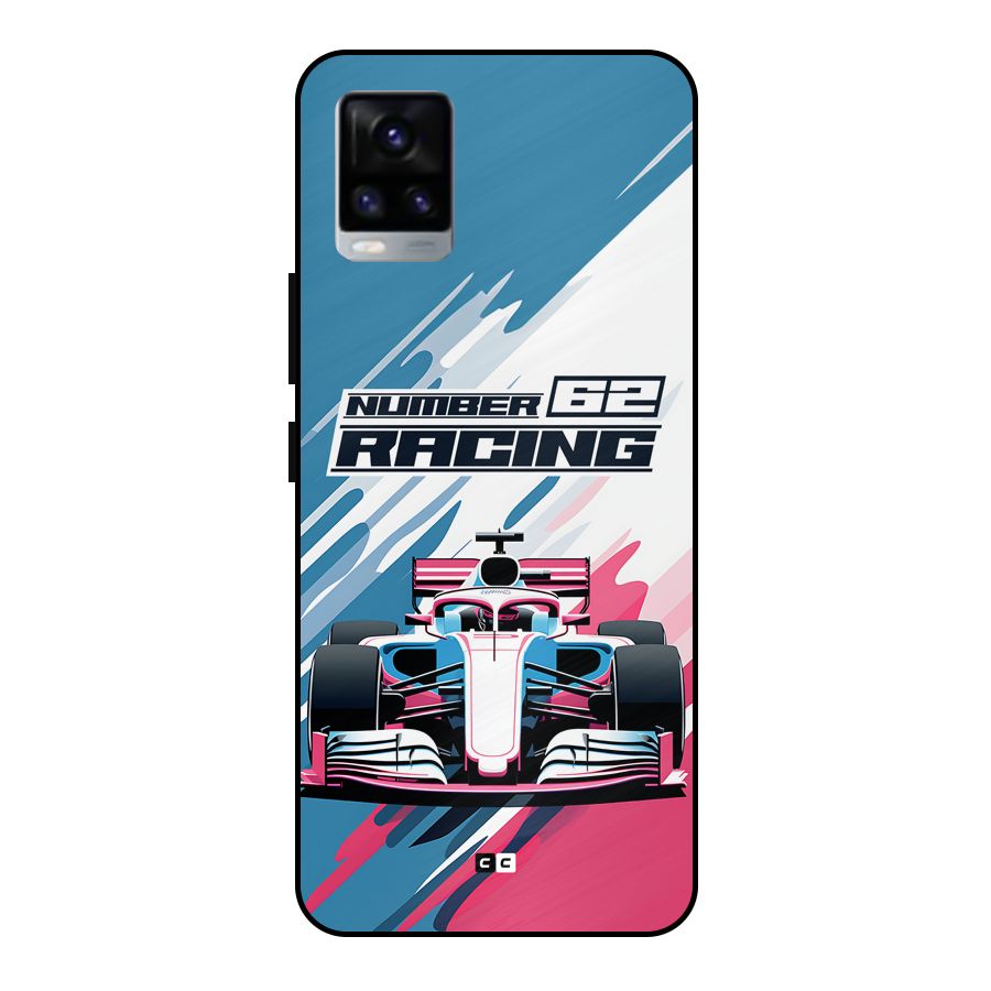 Motor Racing Metal Back Case for Vivo V20