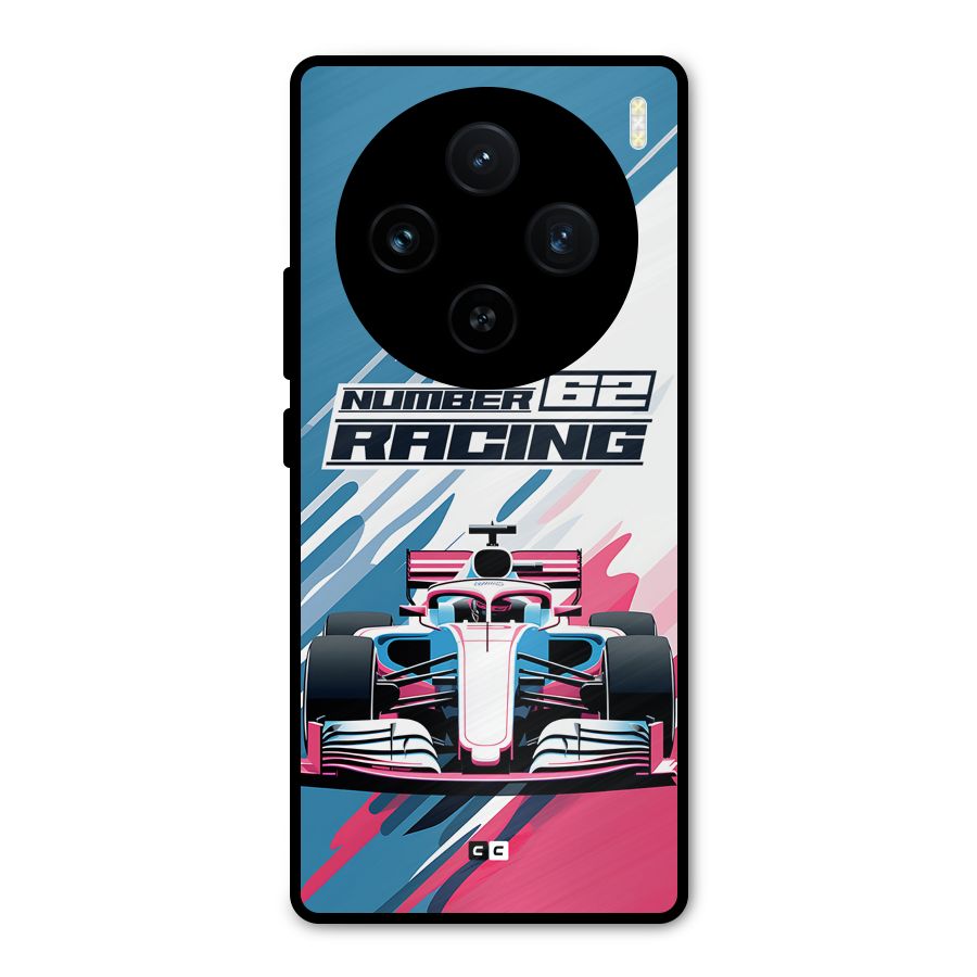 Motor Racing Metal Back Case for Vivo X100