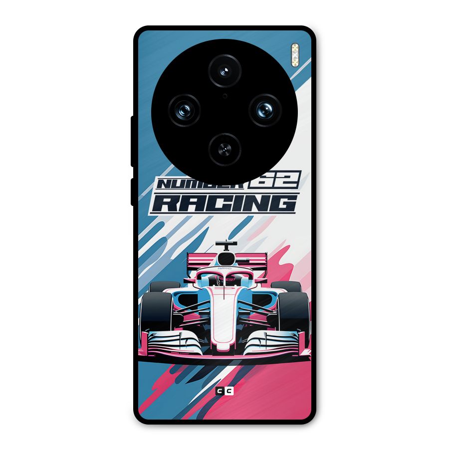 Motor Racing Metal Back Case for Vivo X100 Pro