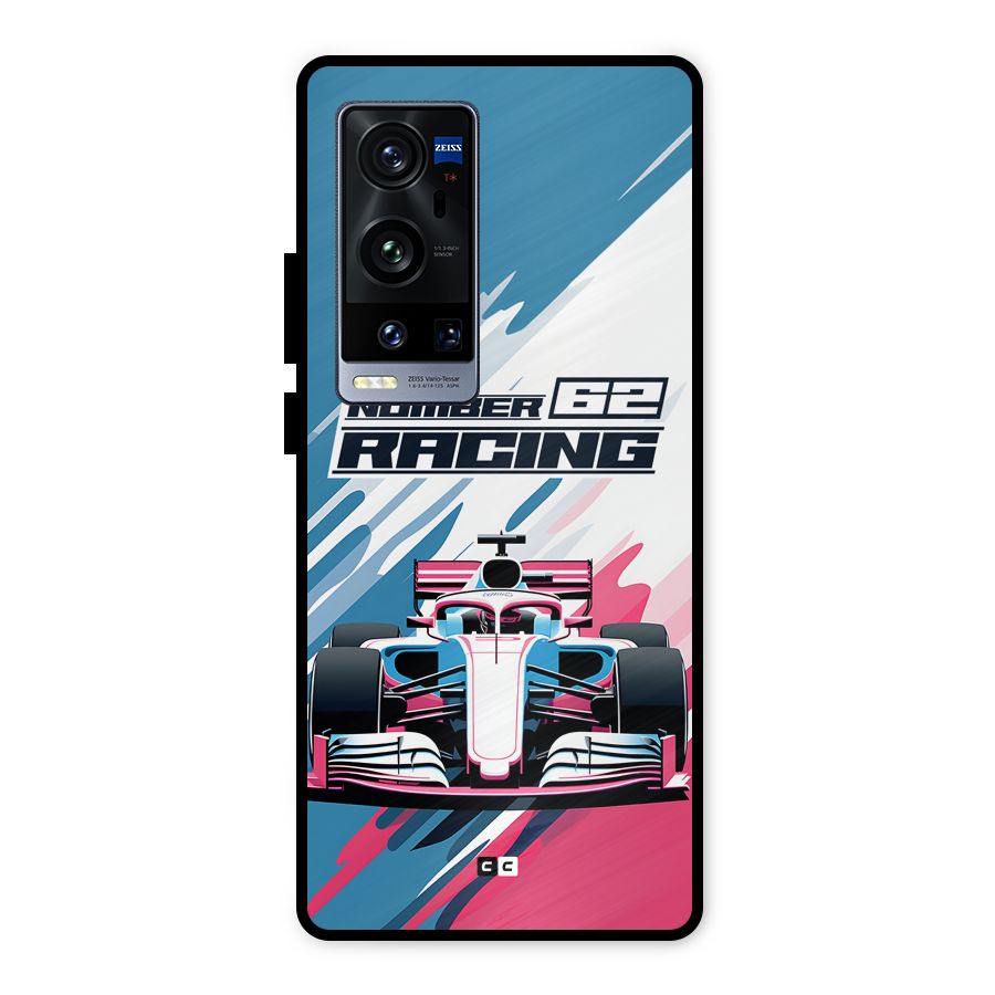Motor Racing Metal Back Case for Vivo X60 Pro Plus