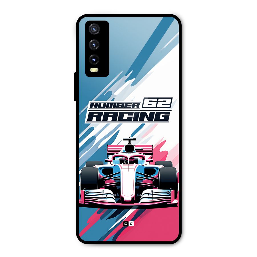 Motor Racing Metal Back Case for Vivo Y20