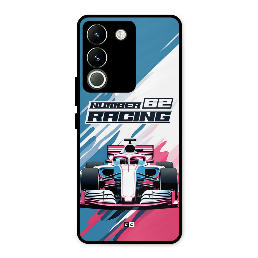 Motor Racing Metal Back Case for Vivo Y200