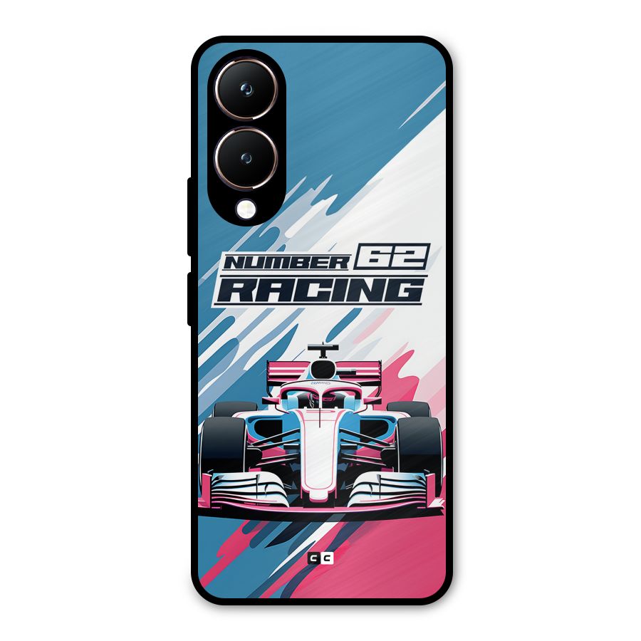 Motor Racing Metal Back Case for Vivo Y28