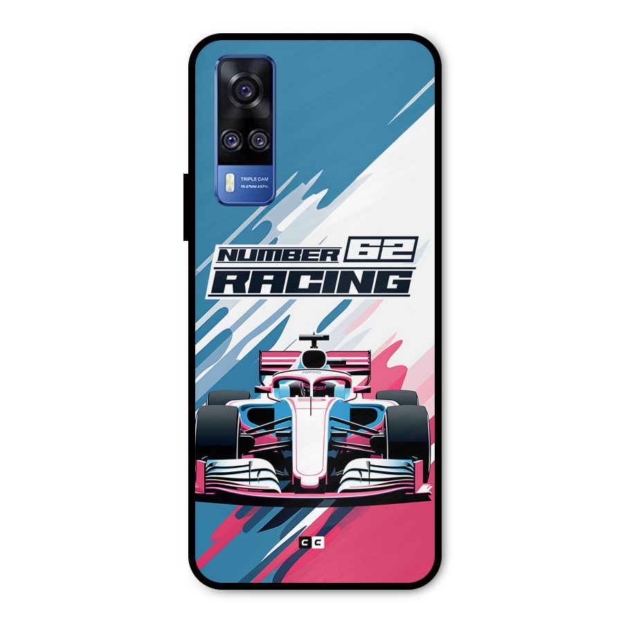 Motor Racing Metal Back Case for Vivo Y31