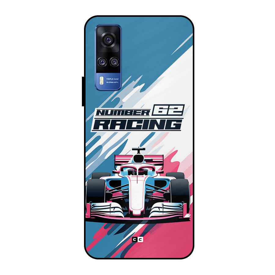 Motor Racing Metal Back Case for Vivo Y51