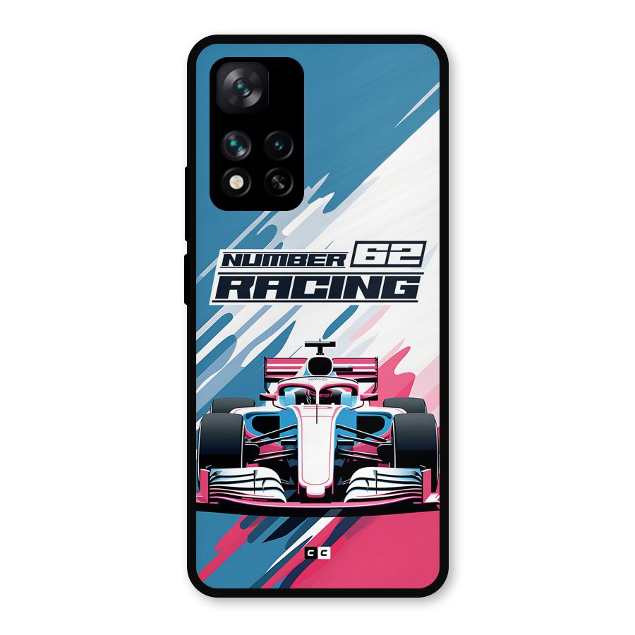 Motor Racing Metal Back Case for Xiaomi 11i Hypercharge 5G