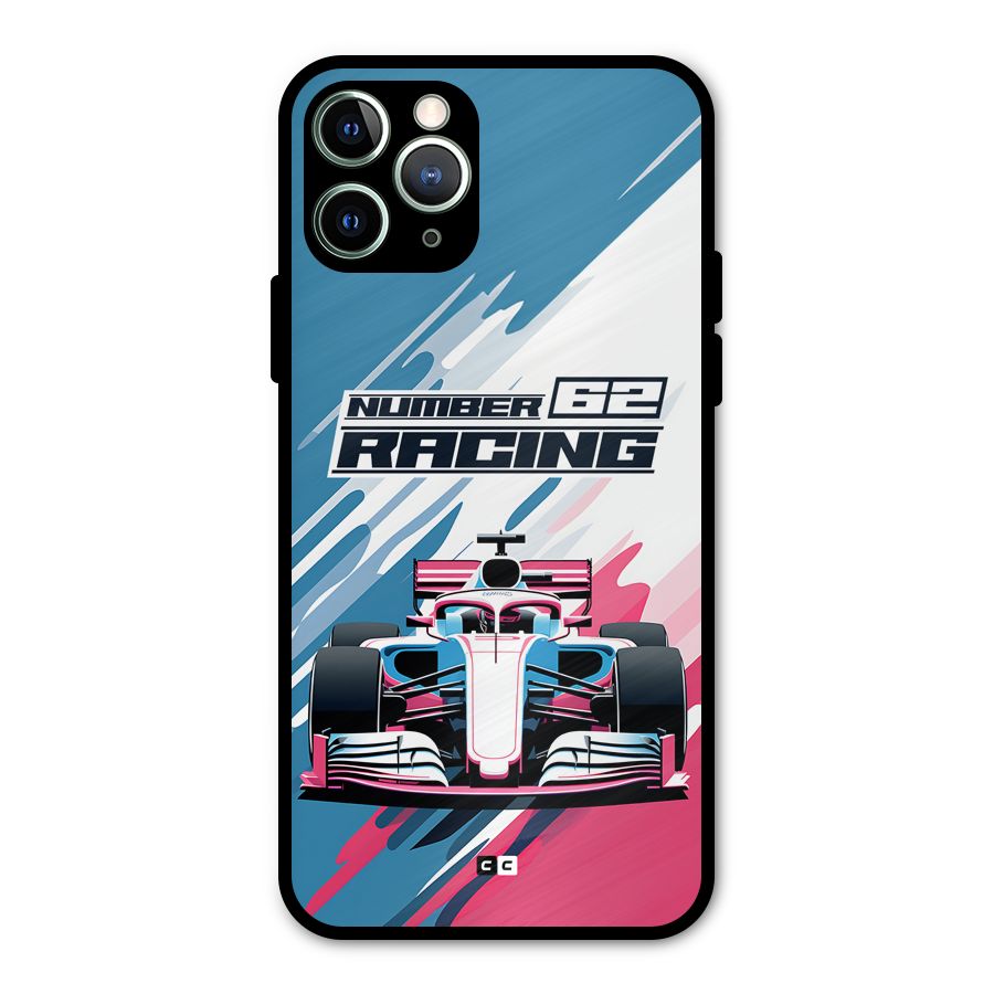 Motor Racing Metal Back Case for iPhone 11 Pro Max