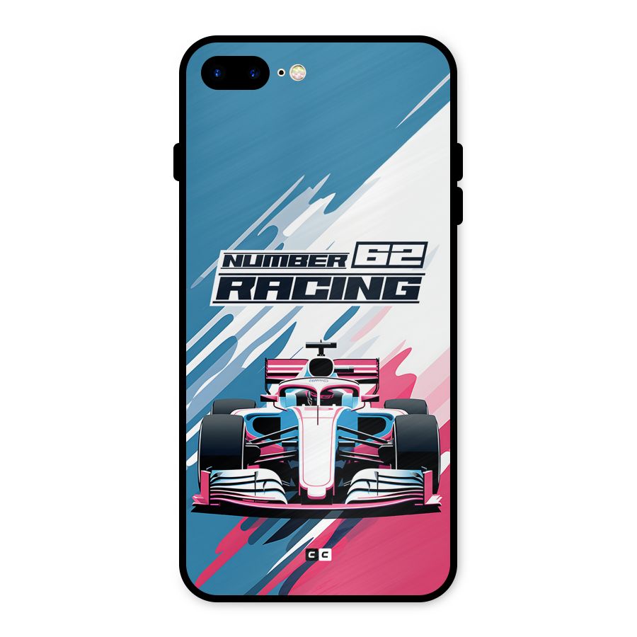 Motor Racing Metal Back Case for iPhone 7 Plus