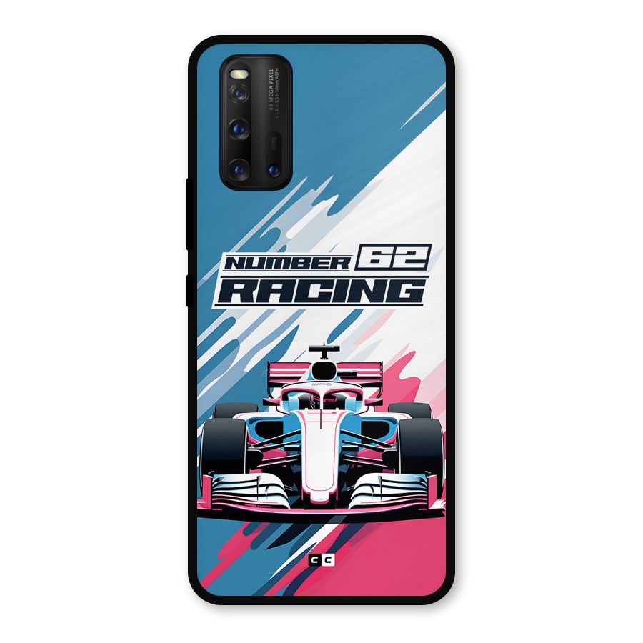 Motor Racing Metal Back Case for iQOO 3