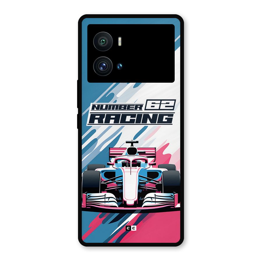 Motor Racing Metal Back Case for iQOO 9 Pro