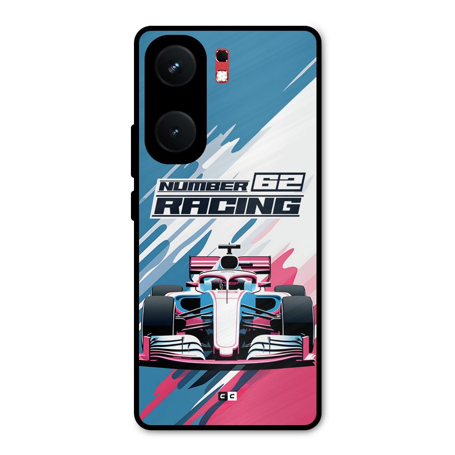 Motor Racing Metal Back Case for iQOO Neo 9 Pro