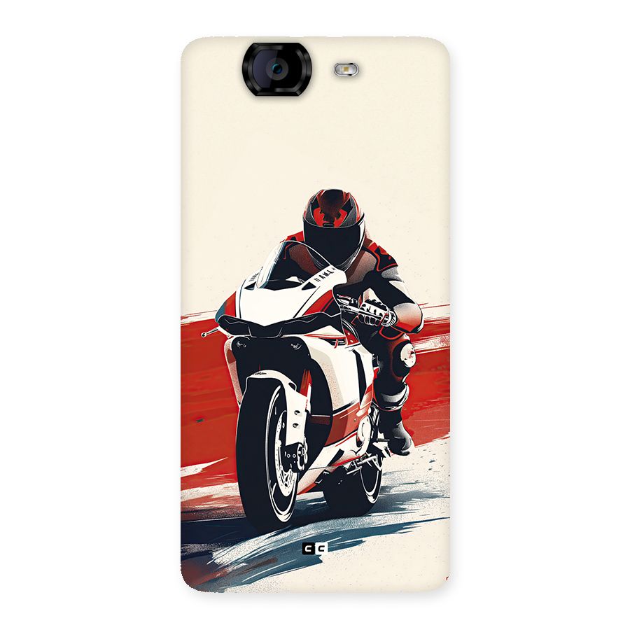 Motosport Rider Back Case for Canvas Knight A350