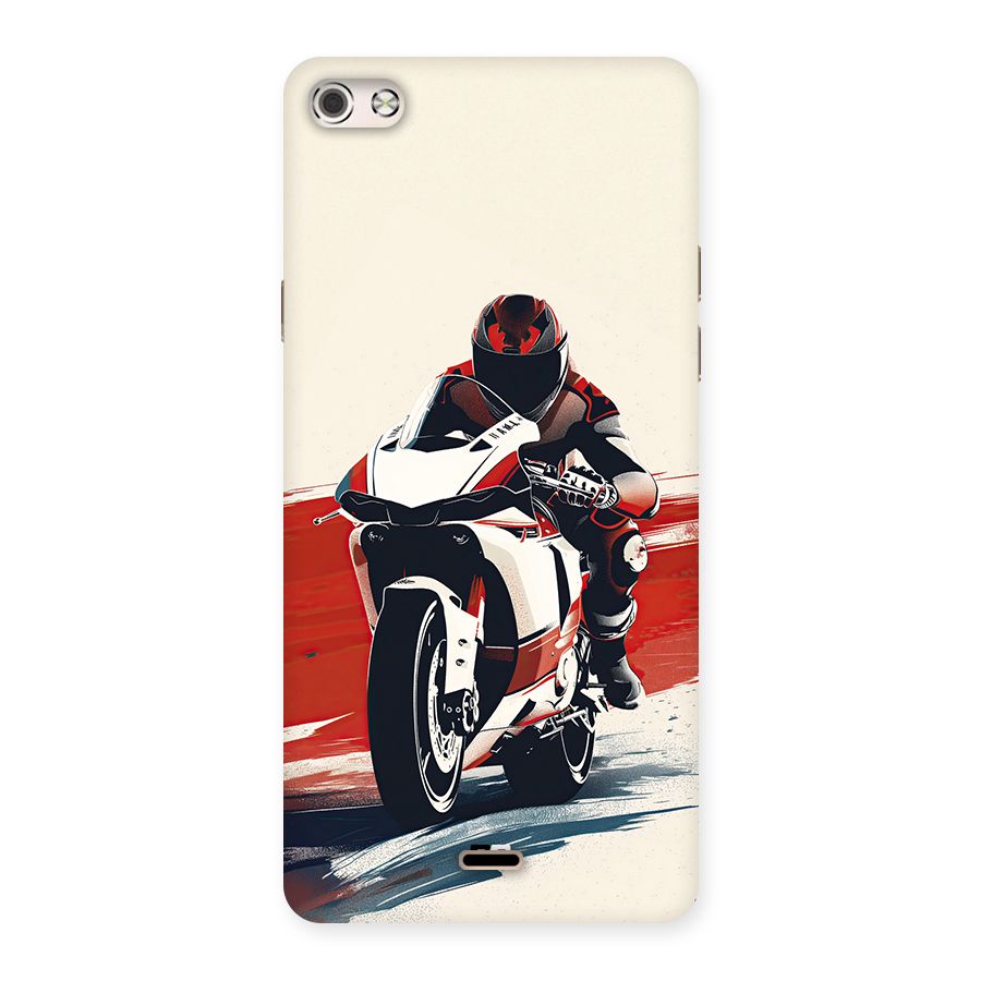 Motosport Rider Back Case for Canvas Silver 5