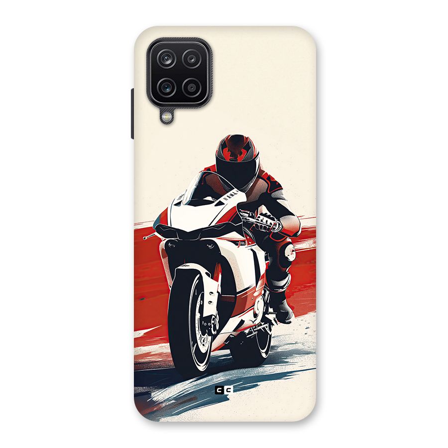 Motosport Rider Back Case for Galaxy A12
