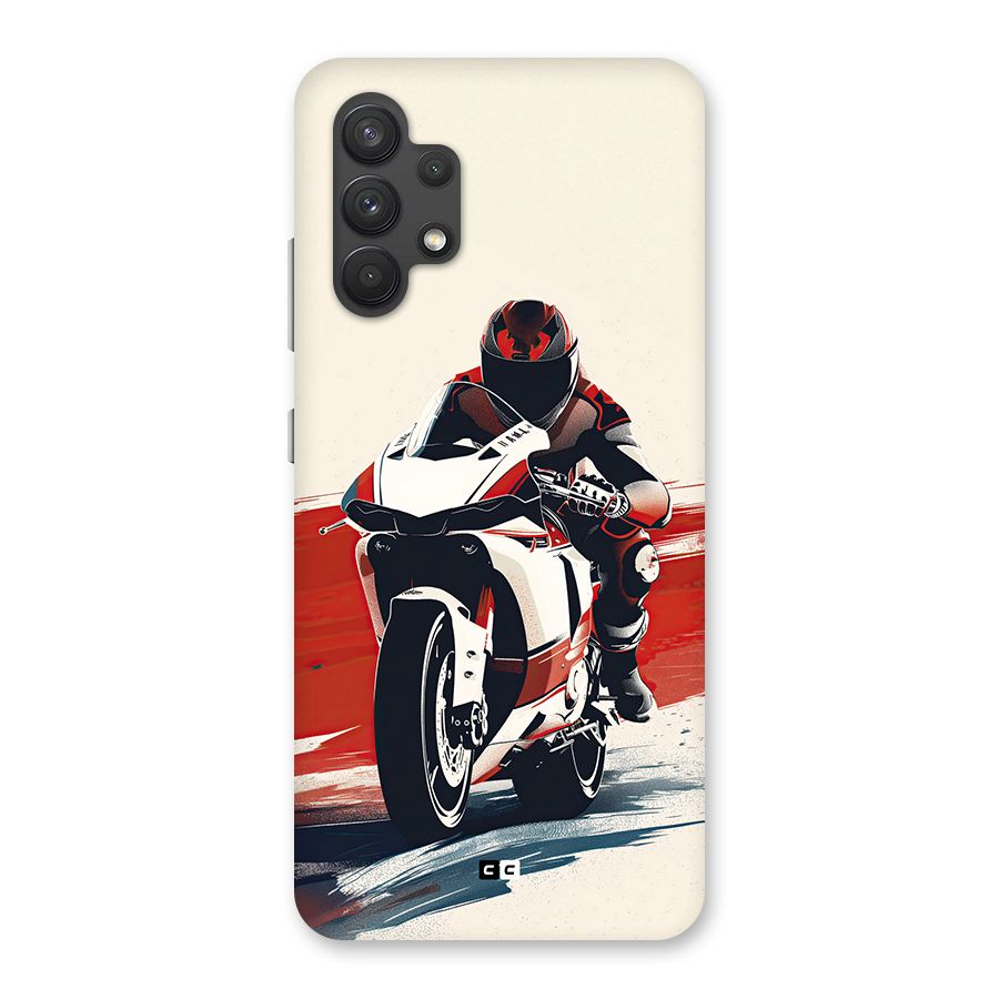 Motosport Rider Back Case for Galaxy A32