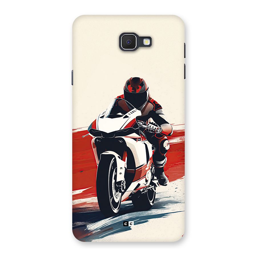 Motosport Rider Back Case for Galaxy J7 Prime