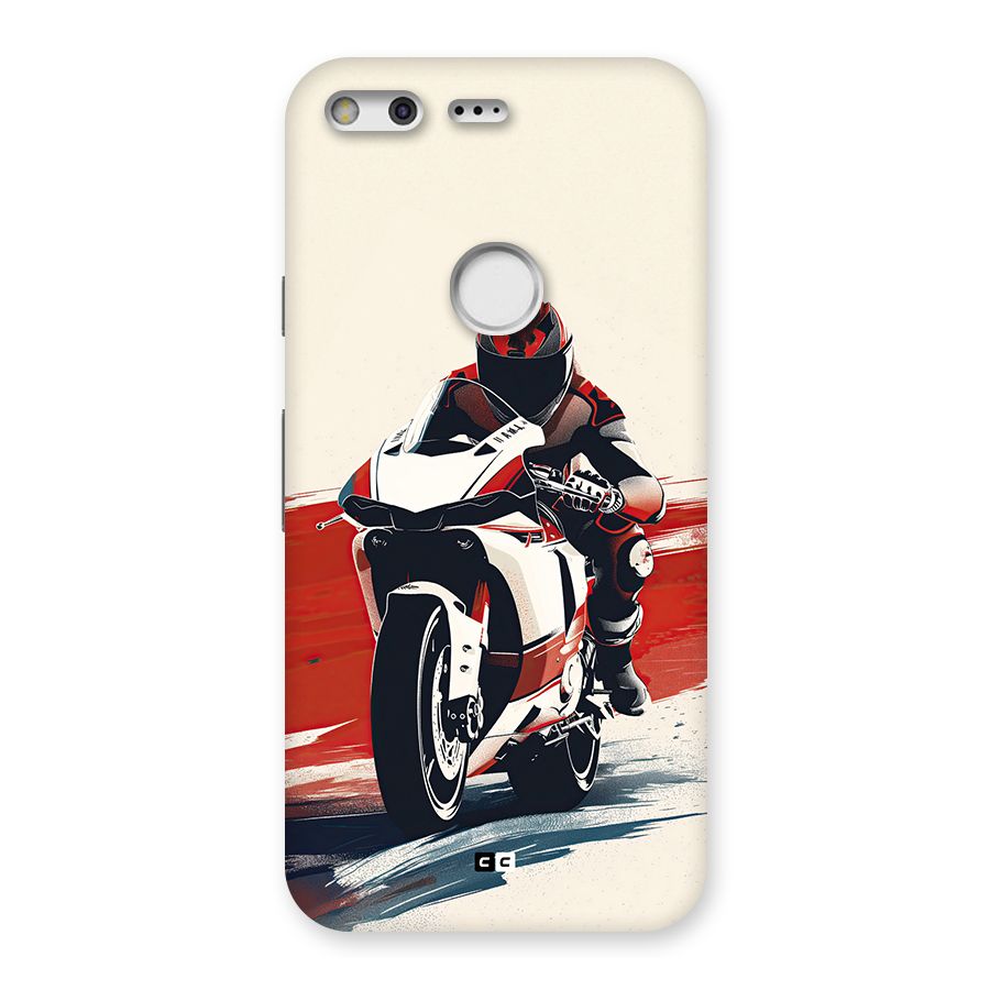 Motosport Rider Back Case for Google Pixel