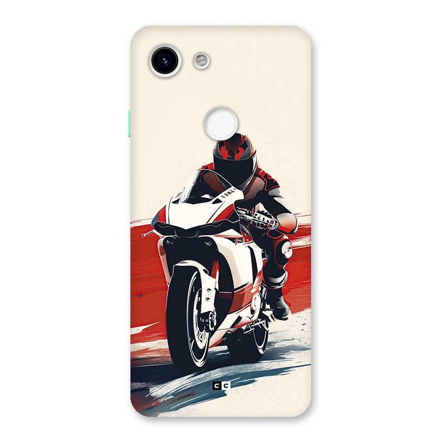 Motosport Rider Back Case for Google Pixel 3