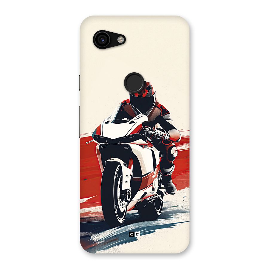 Motosport Rider Back Case for Google Pixel 3a