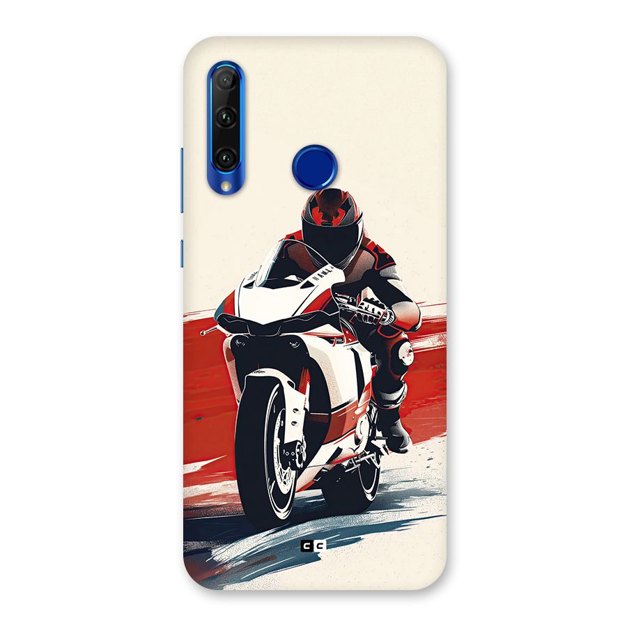 Motosport Rider Back Case for Honor 20i