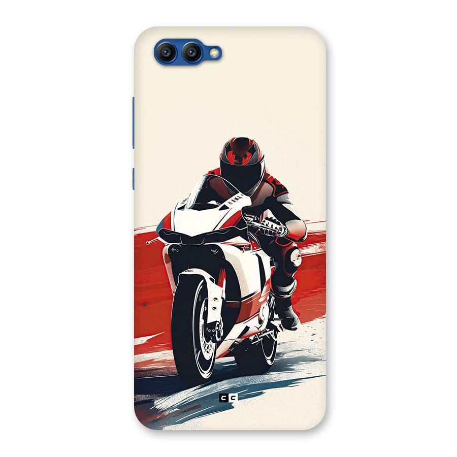 Motosport Rider Back Case for Honor View 10