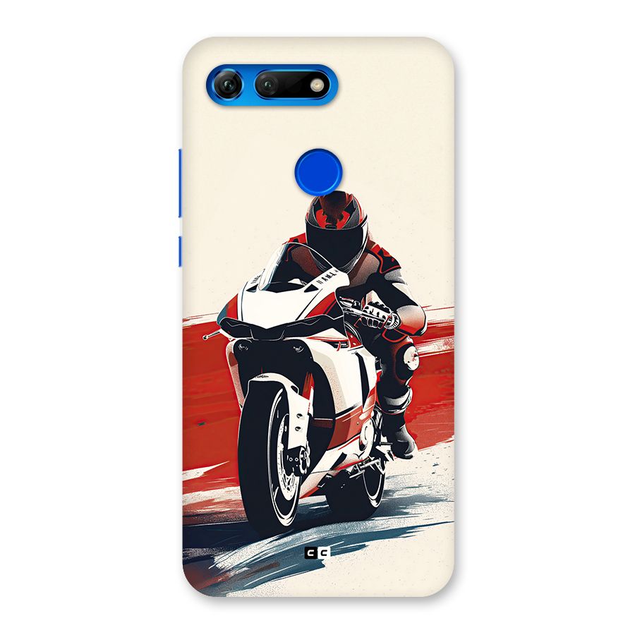 Motosport Rider Back Case for Honor View 20