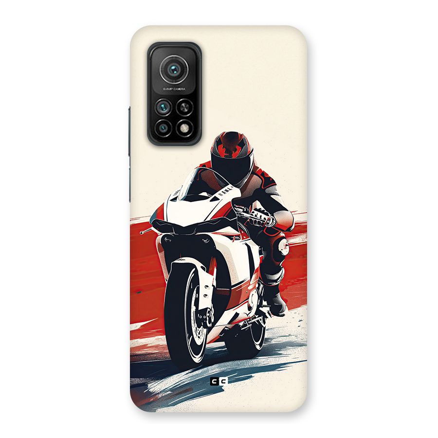 Motosport Rider Back Case for Mi 10T 5G