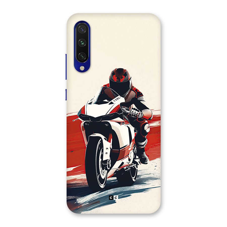 Motosport Rider Back Case for Mi A3